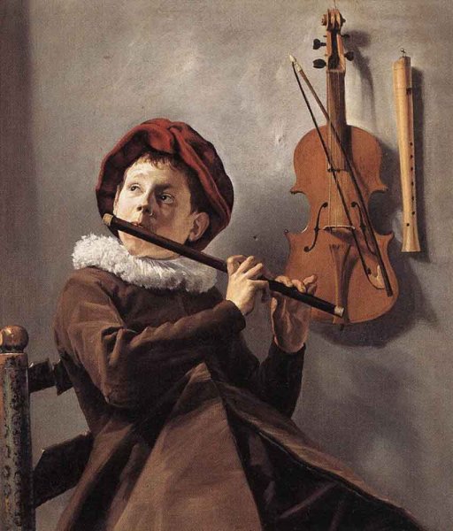 Young Flute Player c. 1635