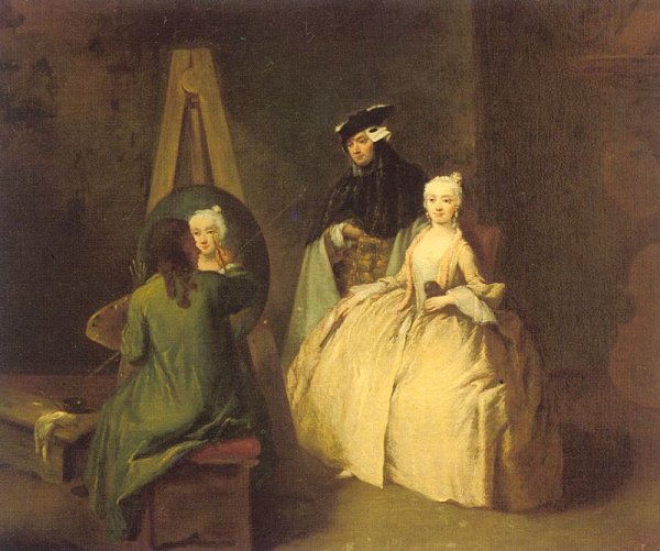 The Painter in his Studio  1740-45