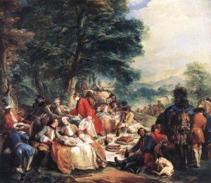 Halt During the Hunt 1737