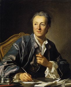 Portrait of Denis Diderot 1767