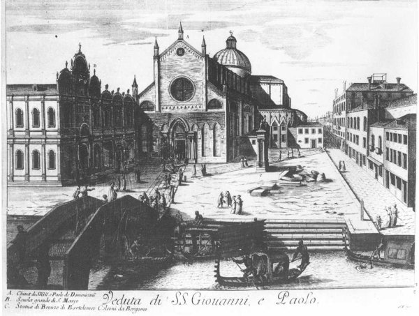 Campo Santi Giovanni e Paolo 1720