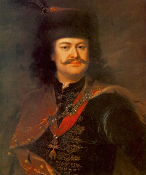 Portrait of Prince Ferenc Rákóczi II  1724