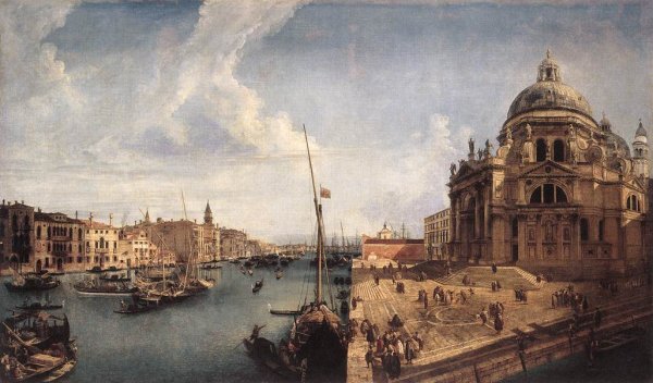 The Grand Canal near the Salute  1733-35