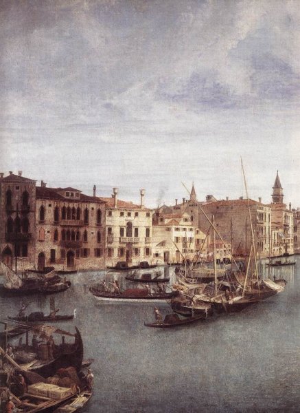 View of the Basilica della Salute (detail) 1733-35