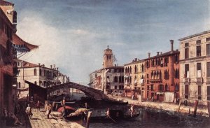 View of the Rio di Cannareggio c. 1740