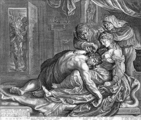 Samson and Delilah c. 1613