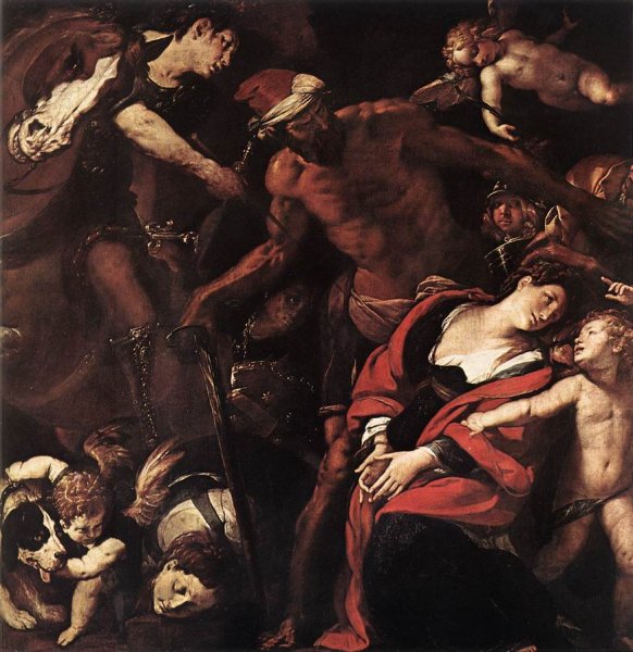 Martyrdom of Sts Seconda and Rufina  1620-25