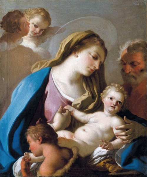 Holy Family with the Infant St John The Baptist 1760s