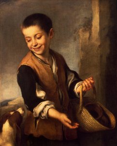 Boy with a Dog 1650s