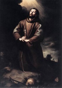 St Francis of Assisi at Prayer 1645-50