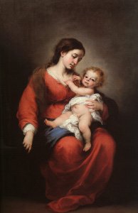 Virgin and Child with a Rosary 1650-55