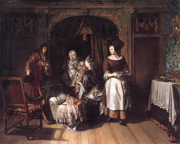 Visit to the Nursery c. 1700