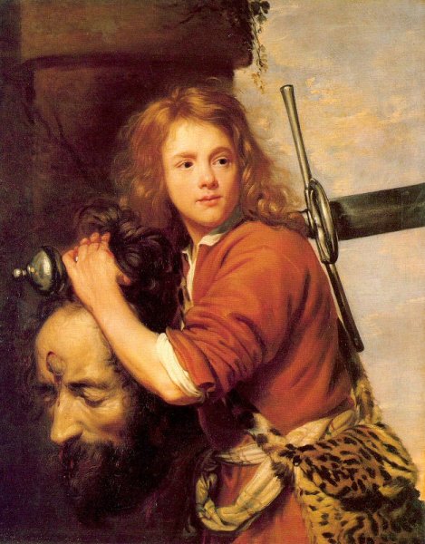 David with the Head of Goliath 1648