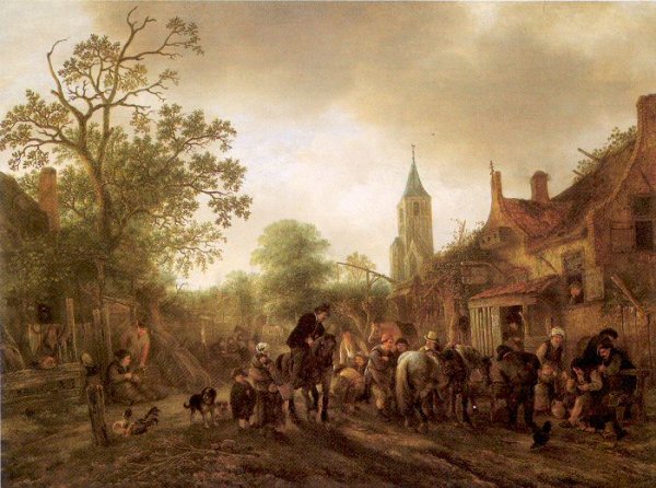 The Halt at the Inn 1645