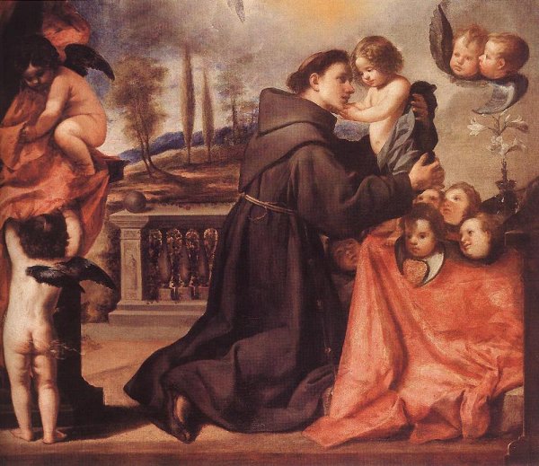 St Anthony of Padua with Christ Child