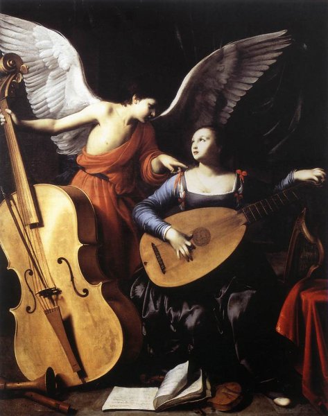 Saint Cecilia and the Angel c. 1610