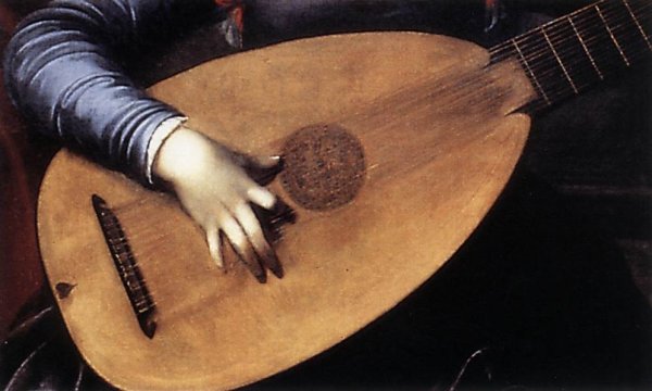 Saint Cecilia and the Angel (detail) c. 1610