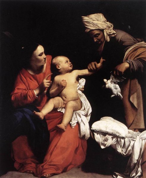 Madonna and Child with St Anne 1610