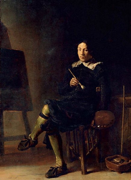 Selfportrait with Easel 1629