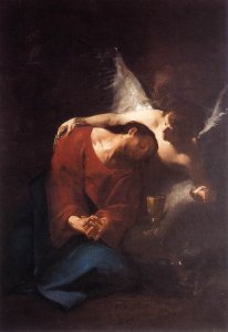 Christ Comforted by an Angel c. 1730