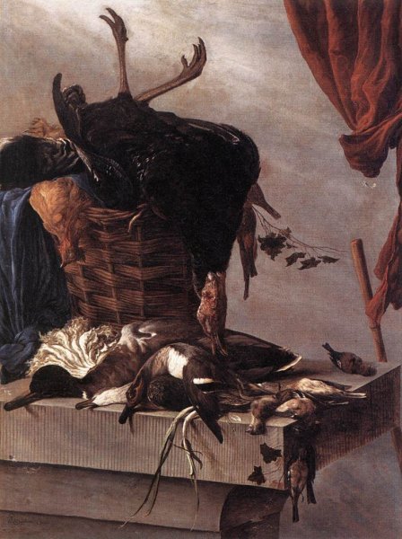 Still-Life with a Turkey 1661