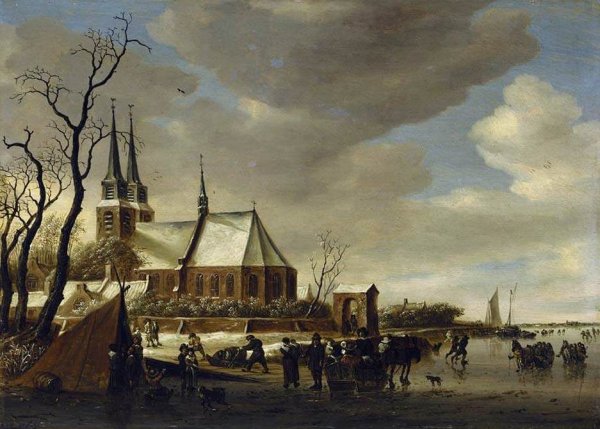 A Winter Landscape 1650s