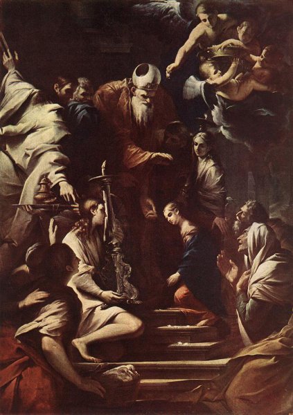 Presentation of the Virgin in the Temple 1640s