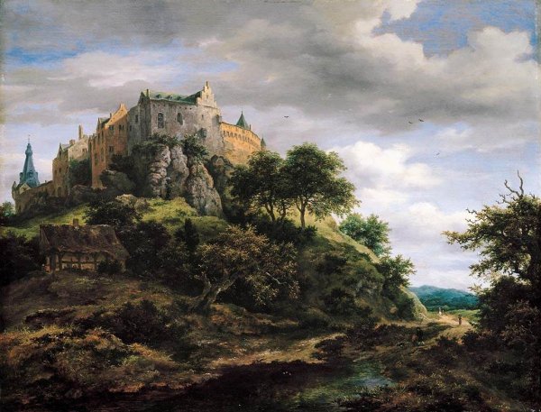 View of Bentheim Castle from the North-West c. 1652