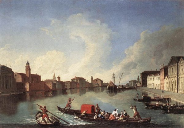 View of the Giudecca Canal 1730s