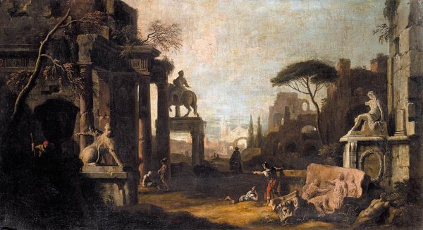 Architectural Capriccio c. 1725