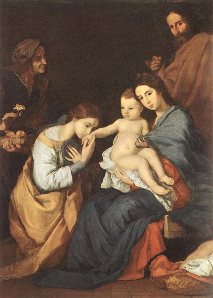 The Holy Family with St Catherine 1648