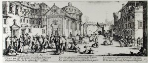 The Hospital, plate 15 from 'The Miseries and Misfortunes of War' 1633