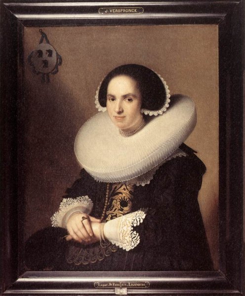 Portrait of Willemina van Braeckel 1637