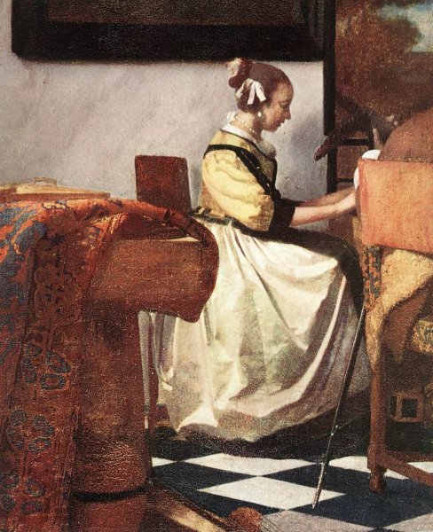 The Concert (detail-2) 1665-66