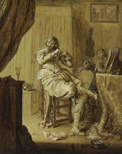 A Cavalier at His Dressing Table 1631