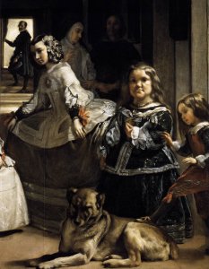 Las Meninas (detail-6) 1656-57