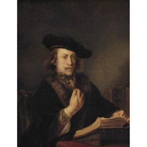 Man with a book 1644