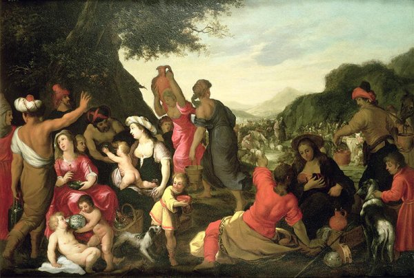 The Israelites in the Desert