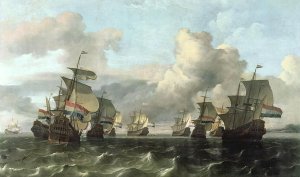 The Dutch Fleet of the India Company  1675