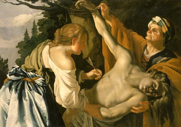 The Nursing of Saint Sebastian 1622