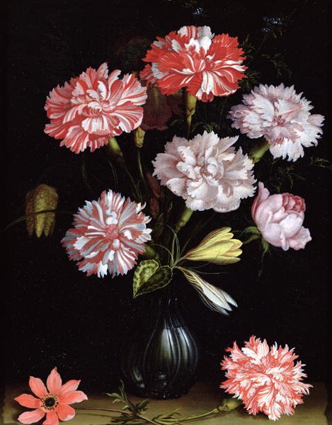 Floral Study- Carnations in a Vase