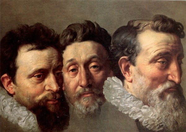 Head Studies of Three French Magistrates 1610