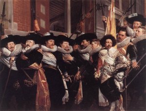 Officers of the Civic Guard of St Adrian 1630