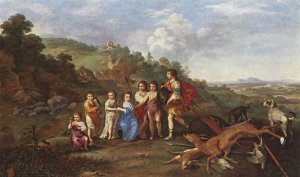 Children of Frederick V Prince Elector of Pfalz and King of Bohemia 1628