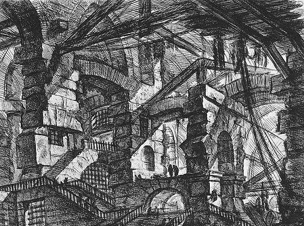 Carceri d'Invenzione- plate XIV (first edition)