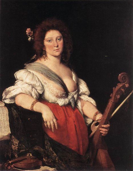 Gamba Player c. 1635