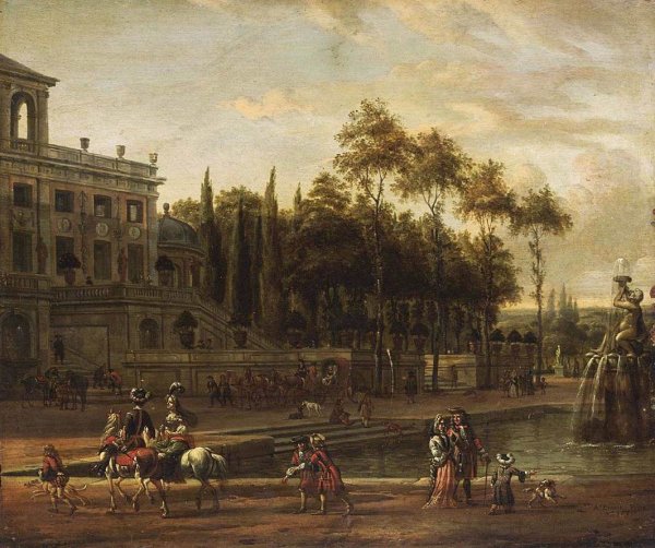 Italianate Park Landscape 1687