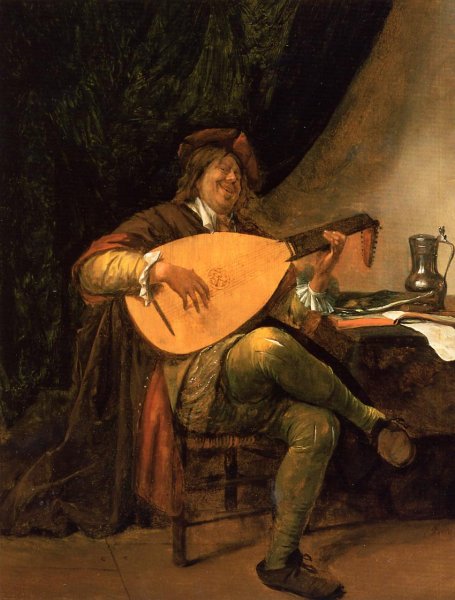 Self-Portrait as a Lutenist 1660-63