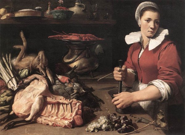 Cook with Food 1630s