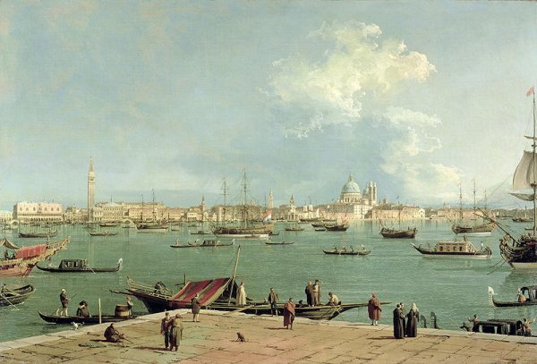 Venice- The Baccio di S. Marco from S. Giorgio Maggiore, c.1740